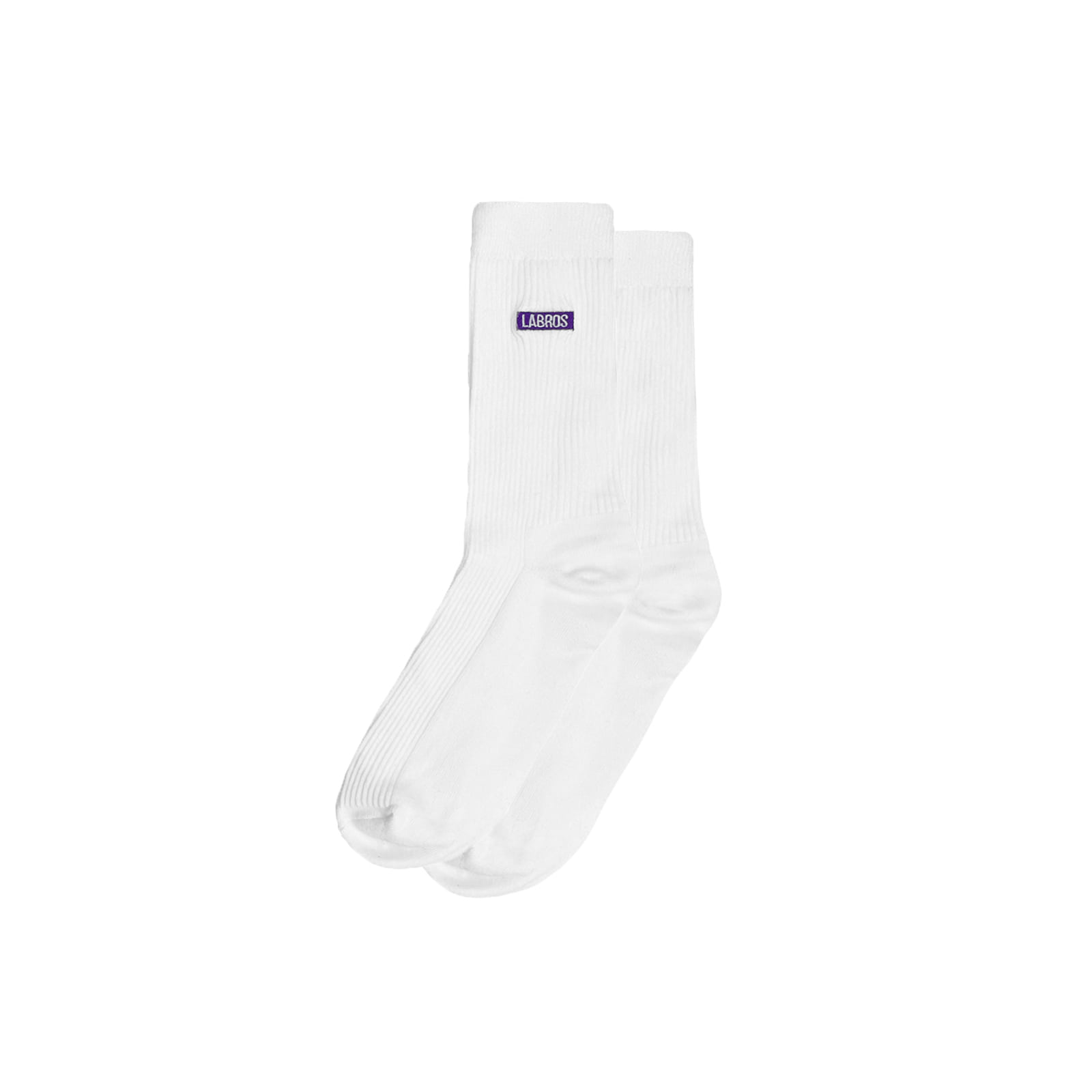 Box Logo Socks (White)