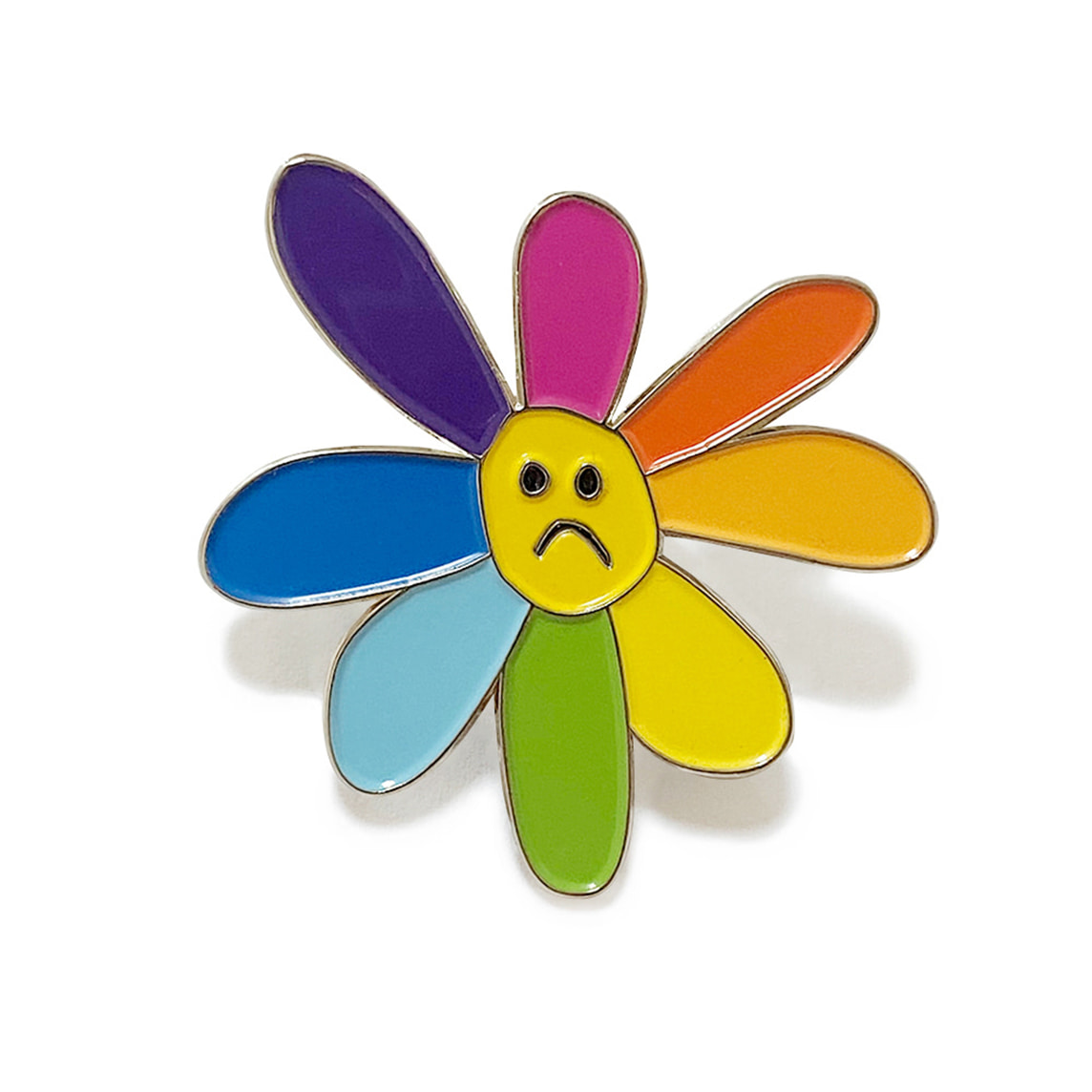 Sad Daisy Pin (Multi)