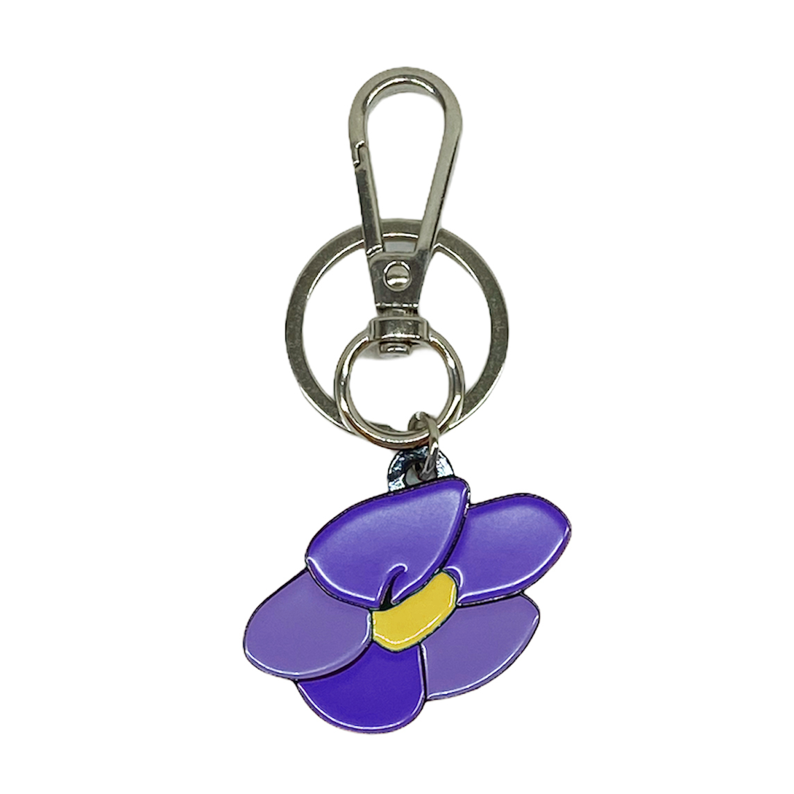 Flower Keychain (Purple)
