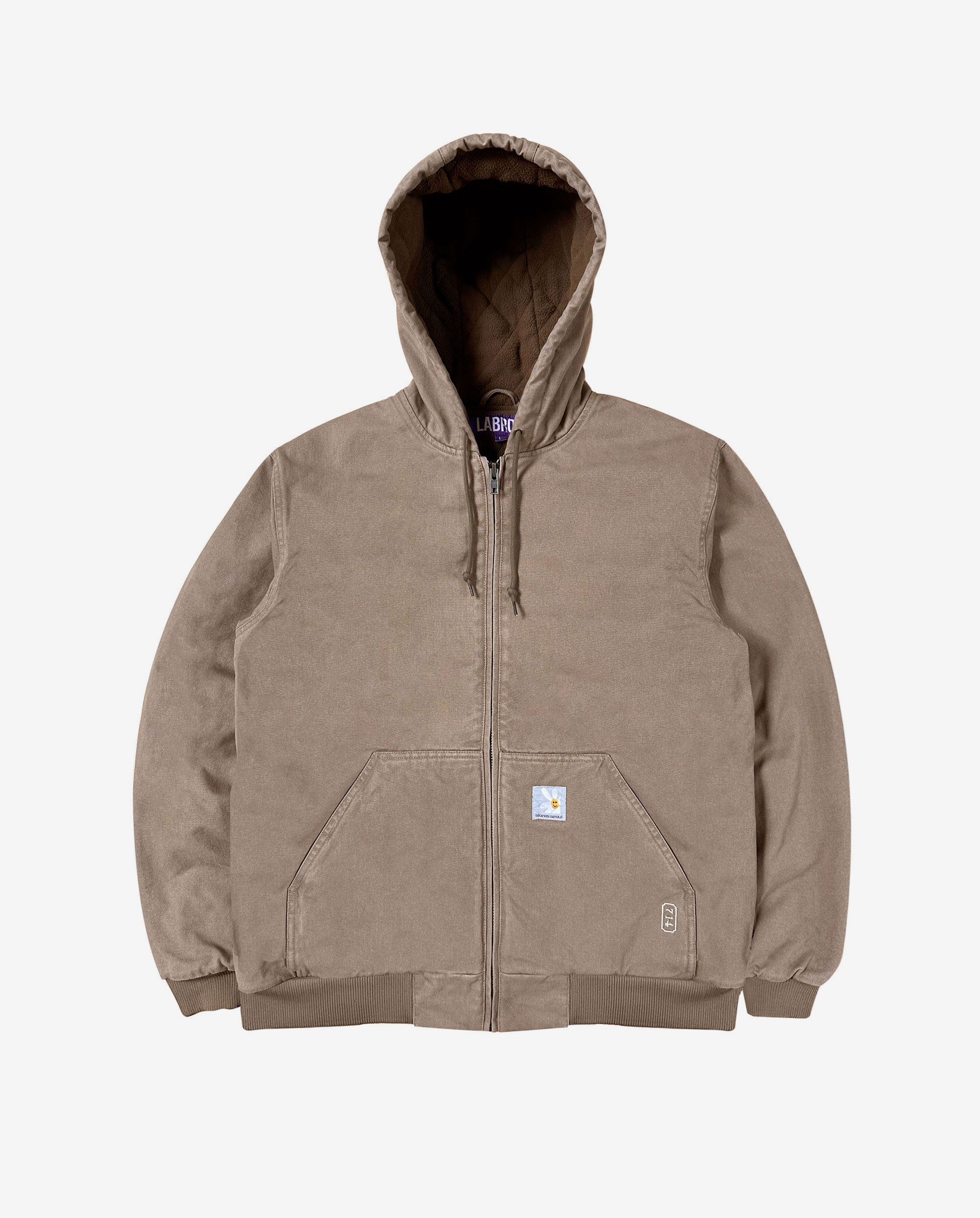 Trust Hooded Work Jacket (Brown)