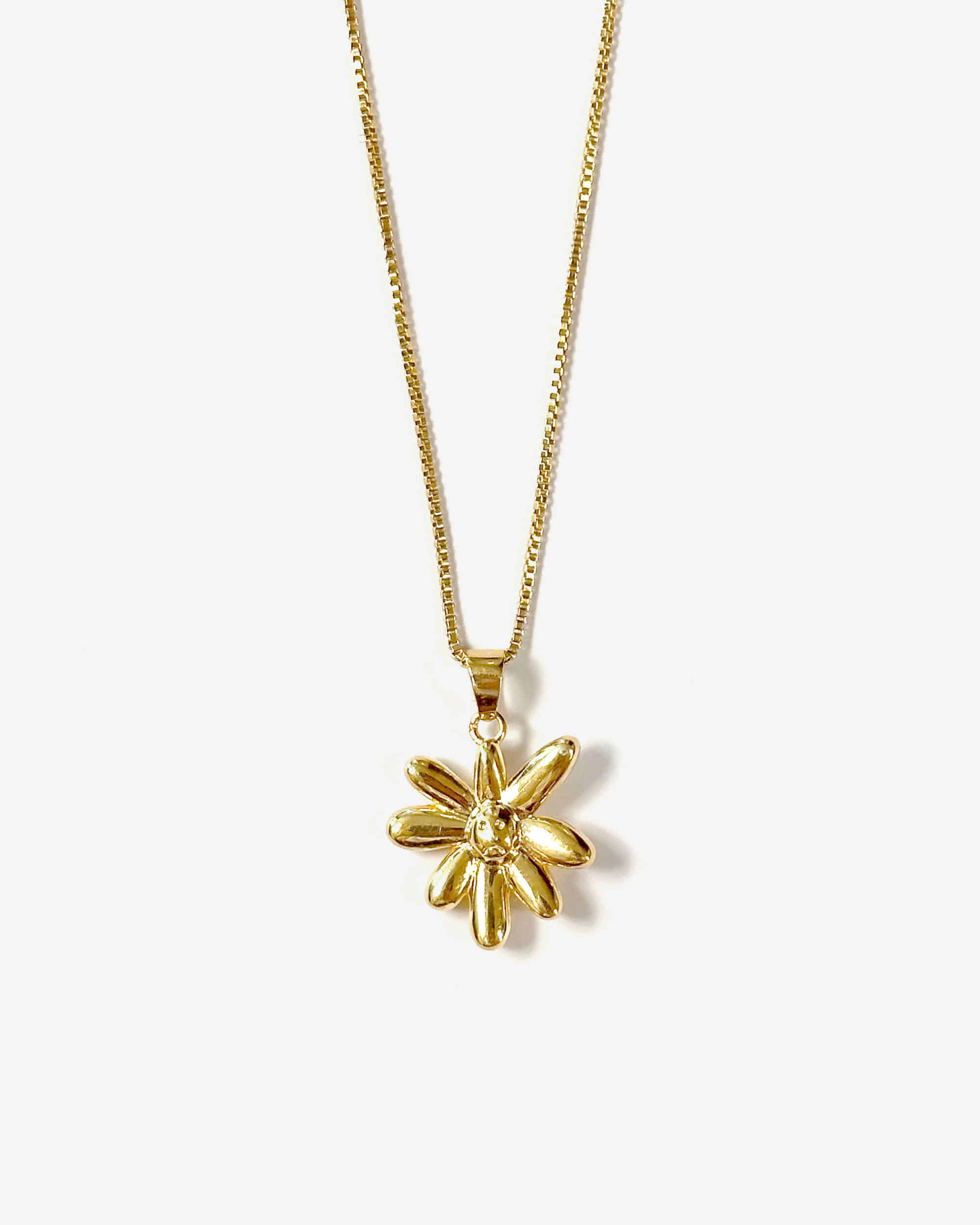 Daisy Necklace (Gold)