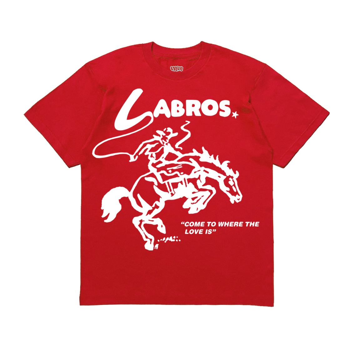 Cow Boy Tee (Red)