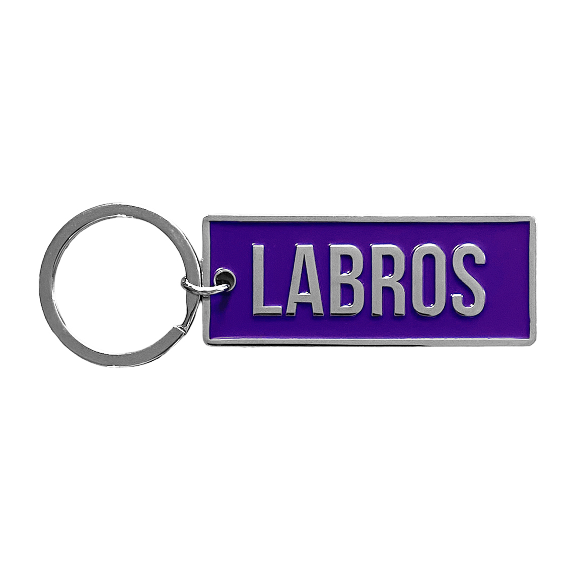 Box Logo Keychain (Purple)